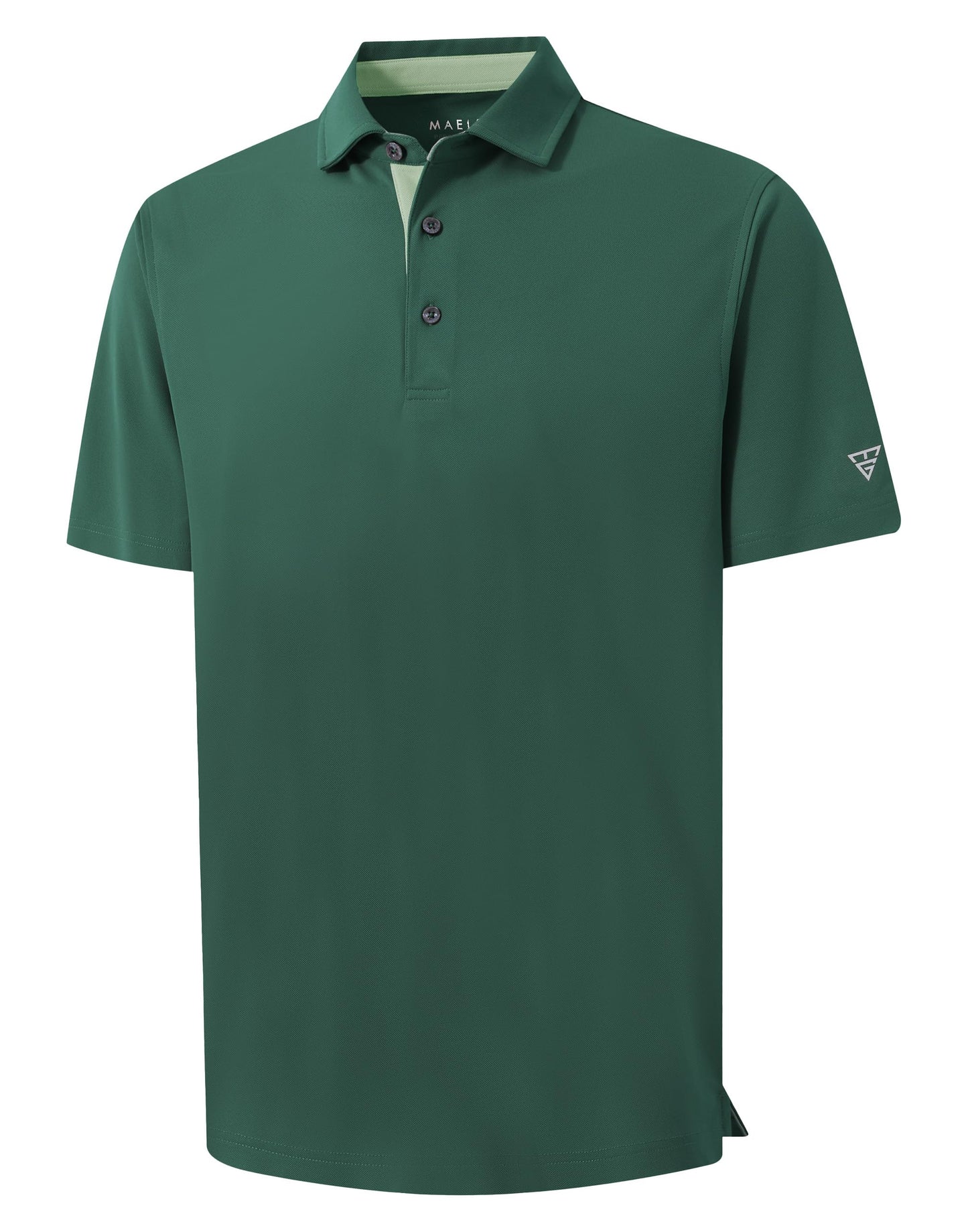 HOTMens Golf Shirt Short and Long Sleeve Moisture Wicking Dry Fit Performance Solid Casual Pique Golf Polo Shirts for Men