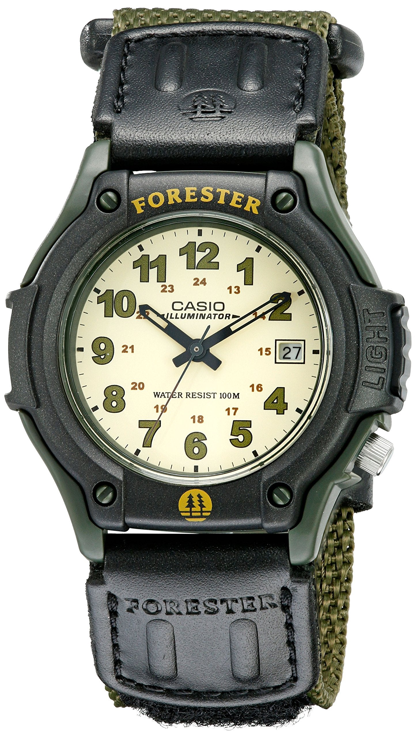 HOTCasio FT500WC Series | Men's Analog Watch | 100 Meter Water Resistance | LED Light | Date Display | Leather/Cloth Band | Regular Time Keeping (HR, Min, SEC, PM, Date, Day) | 3 Year Battery