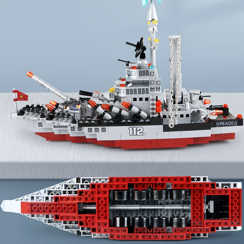 Aircraft Carrier Building Blocks - Fun Educational Toys for Kids!