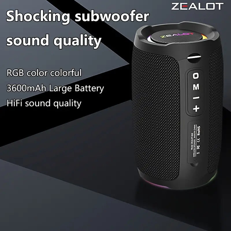 Subwoofer speaker cordless，10 hours of playback time