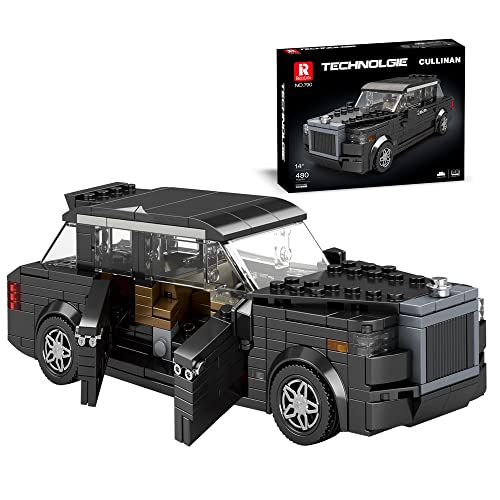 Reobrix 790 Rolls-Royce CULLINAN Toy Car Building Blocks, Model Car Kit for Display and Collectible, Building Toy for Boys and Adults, Compa