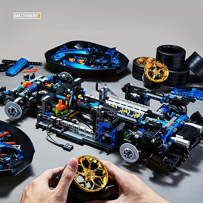 3811pcs Technical 1:8 SVJ 63 Building Blocks, Motor Sport Set, Birthday Gift For Adults, Home Decor, Christmas Halloween Gift
