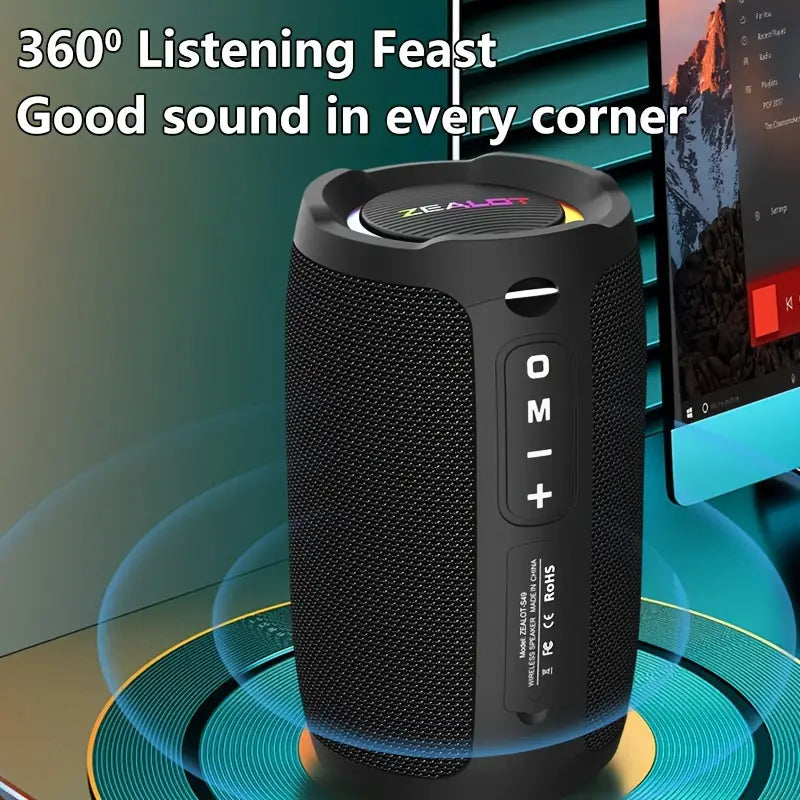 Subwoofer speaker cordless，10 hours of playback time