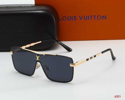 「#133」Trendy Oversized Integrated Frame Sunglasses