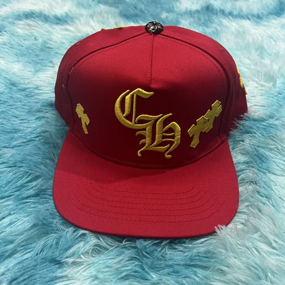 American Retro Cross Embroidered Flat-Brim Baseball Cap, Streetwear Gothic Letter Hip-Hop Hat, Unisex Versatile Trucker Hat