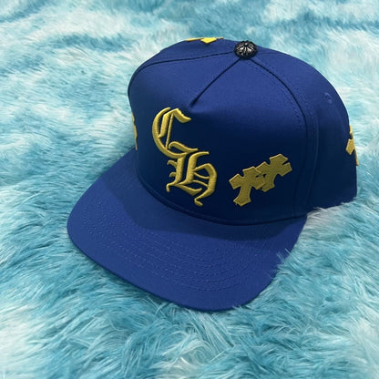 American Retro Cross Embroidered Flat-Brim Baseball Cap, Streetwear Gothic Letter Hip-Hop Hat, Unisex Versatile Trucker Hat