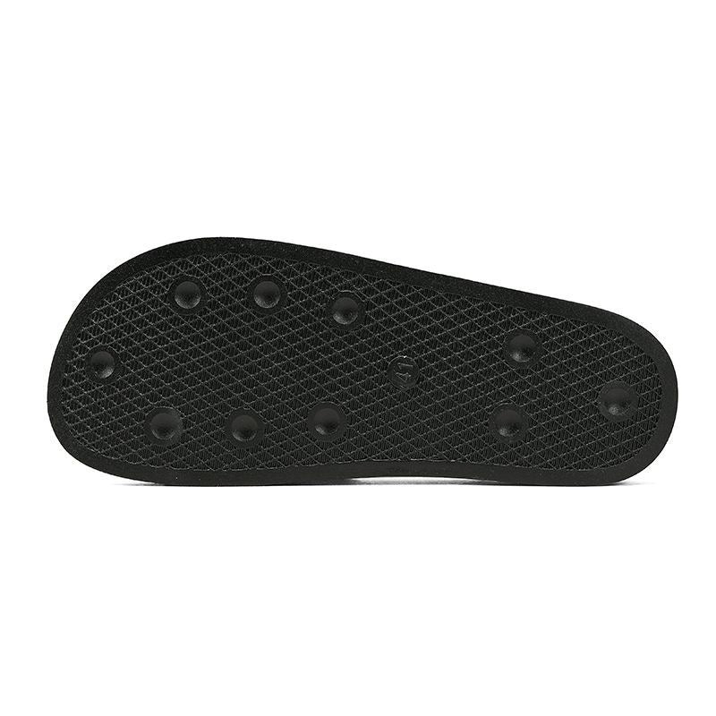 Classic Plaid Metal Logo Slides, Non-Slip Outdoor Slippers, Summer Casual Sandals