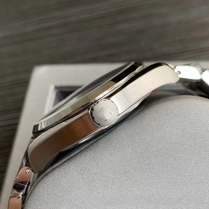 Business Casual Automatic Mechanical Watch, 150m Waterproof Steel Band Men's Wristwatch, Chronometer Certified Textured Dial Timepiece