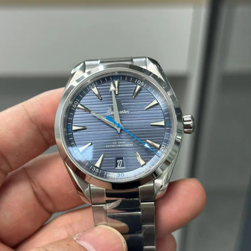 Business Casual Automatic Mechanical Watch, 150m Waterproof Steel Band Men's Wristwatch, Chronometer Certified Textured Dial Timepiece