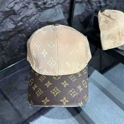 Two-Tone Monogram Baseball Cap