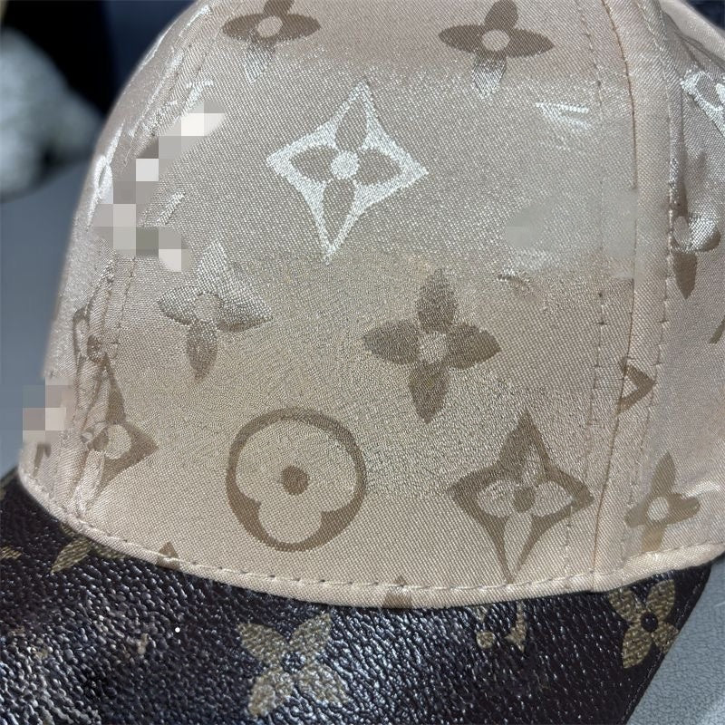 Two-Tone Monogram Baseball Cap