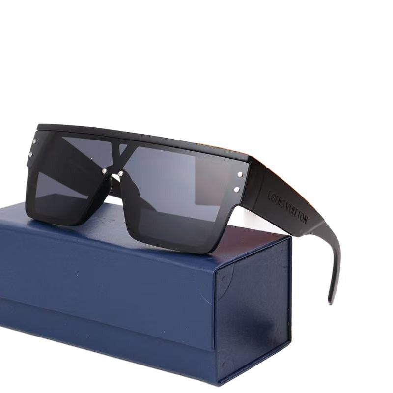 Monogram Print Shield Sunglasses