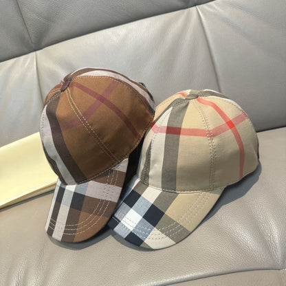 Classic Checkered Baseball Cap