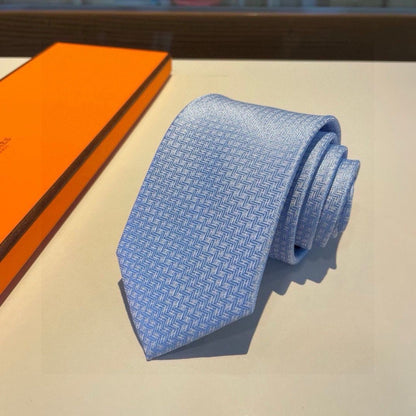 Full Monogram Jacquard Silk Necktie