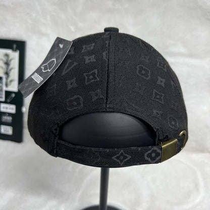 Full Embossed Monogram Rhinestone Baseball Cap