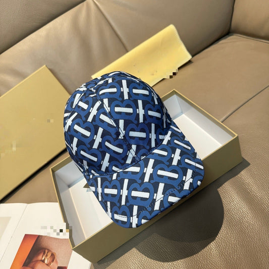 【#A191】All-over Letter Print Casual Baseball Cap