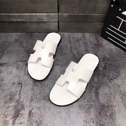 Classic H-Cut Flat Casual Slide Sandals