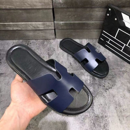 Classic H-Cut Flat Casual Slide Sandals