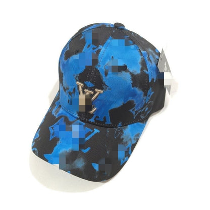 Ink Tie-Dye Embroidered Logo Baseball Cap