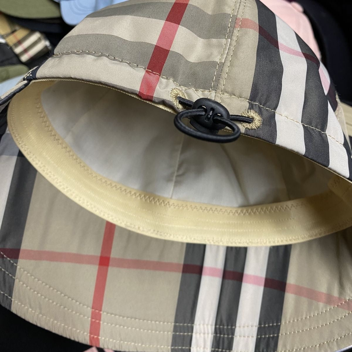 British Classic Plaid Adjustable Bucket Hat