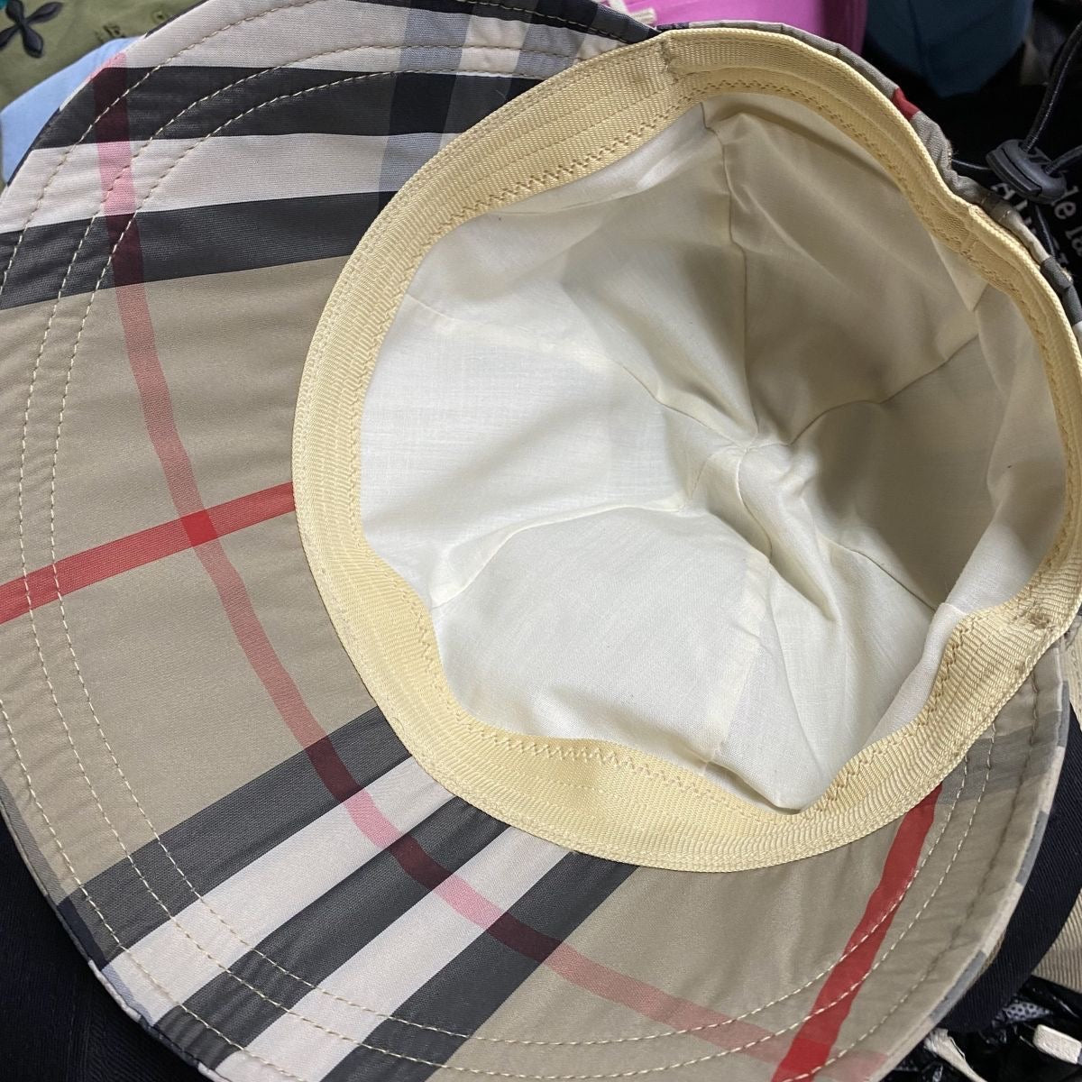 British Classic Plaid Adjustable Bucket Hat