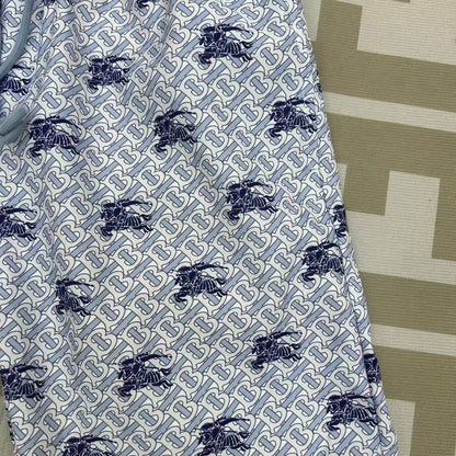 All Over Print Knight Graphic Drawstring Casual Five-Point Shorts