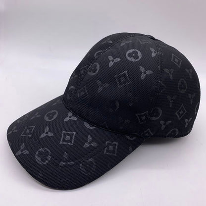 【#A266】Vintage Baseball Cap With All-Over Subtle Print