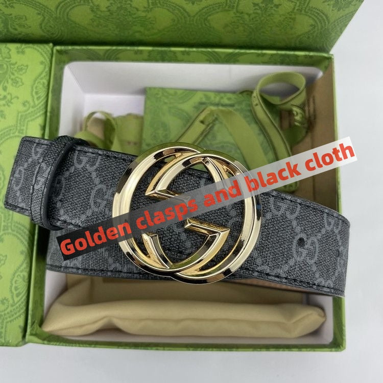 【#A267】Men's Vintage Embossed Pattern Belt With Double Ring Round Metal Pin Buckle