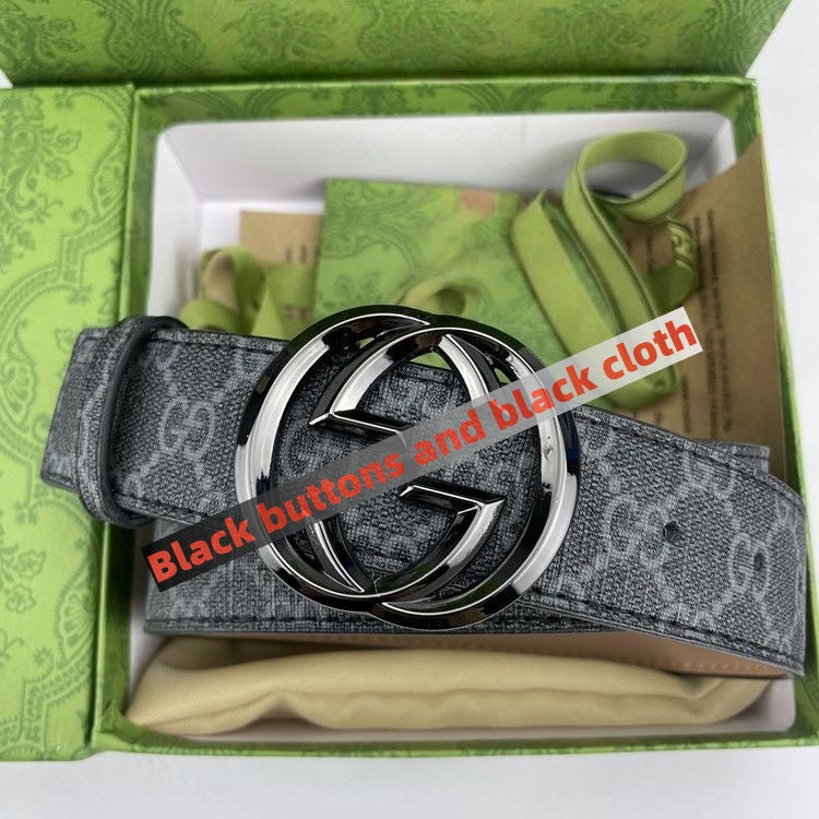 【#A267】Men's Vintage Embossed Pattern Belt With Double Ring Round Metal Pin Buckle