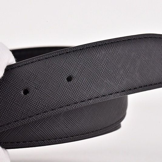 【#A299】Classic British Plaid Pin Buckle Leather Belt, Men's Business Reversible Luxury Waist StrapMen's Genuine Leather Pin Buckle Belt, Cross Grain Dress Waist Strap With Multi-Color Buckle Options