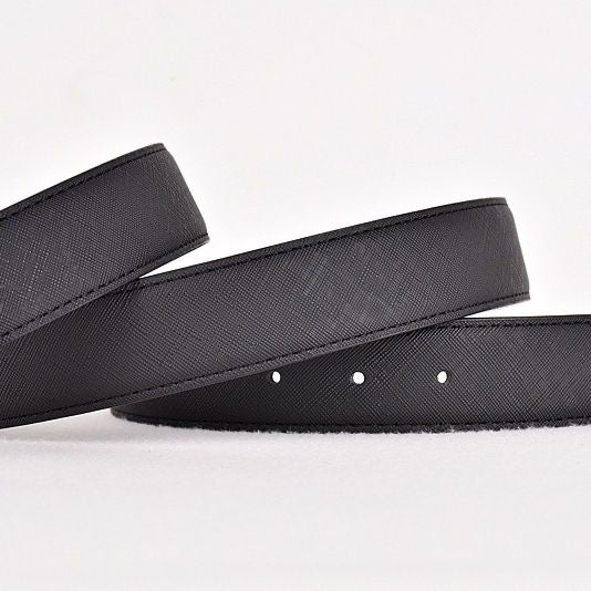 【#A299】Classic British Plaid Pin Buckle Leather Belt, Men's Business Reversible Luxury Waist StrapMen's Genuine Leather Pin Buckle Belt, Cross Grain Dress Waist Strap With Multi-Color Buckle Options