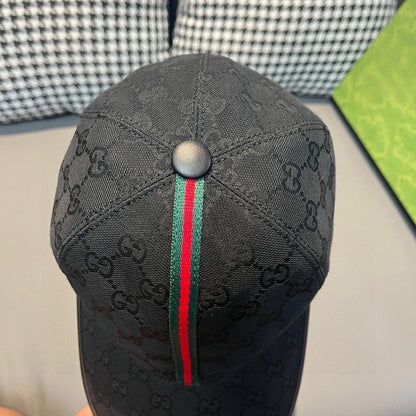 【#A301】Classic Monogram Jacquard Baseball Cap, Unisex Retro Sun Visor Hat Couple Casual Duckbill Cap