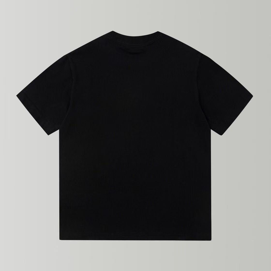 【#A303】Sketch Line Print Loose Short Sleeve T-Shirt, Unisex Heavy Cotton Crew Neck Casual Top