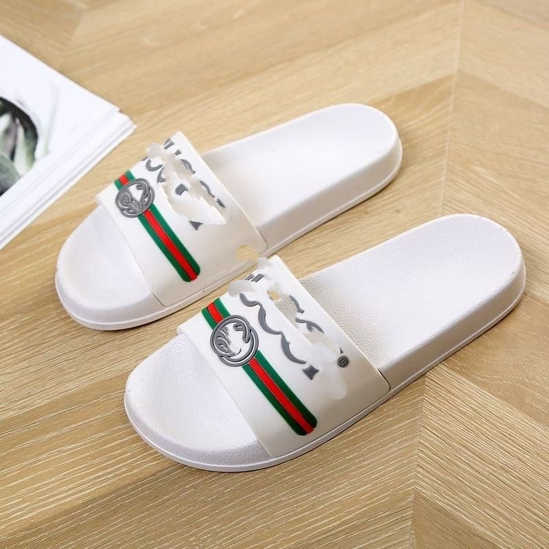 【#A314】Printed Slide Sandals Non-Slip Outdoor Slippers For Men & Women