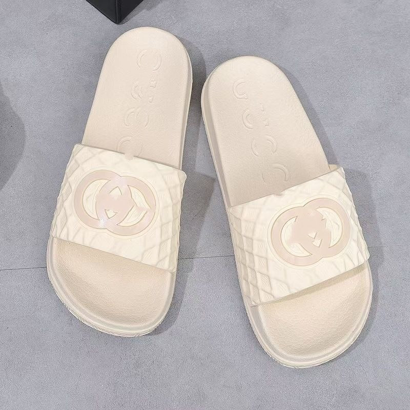 【#A314】Printed Slide Sandals Non-Slip Outdoor Slippers For Men & Women