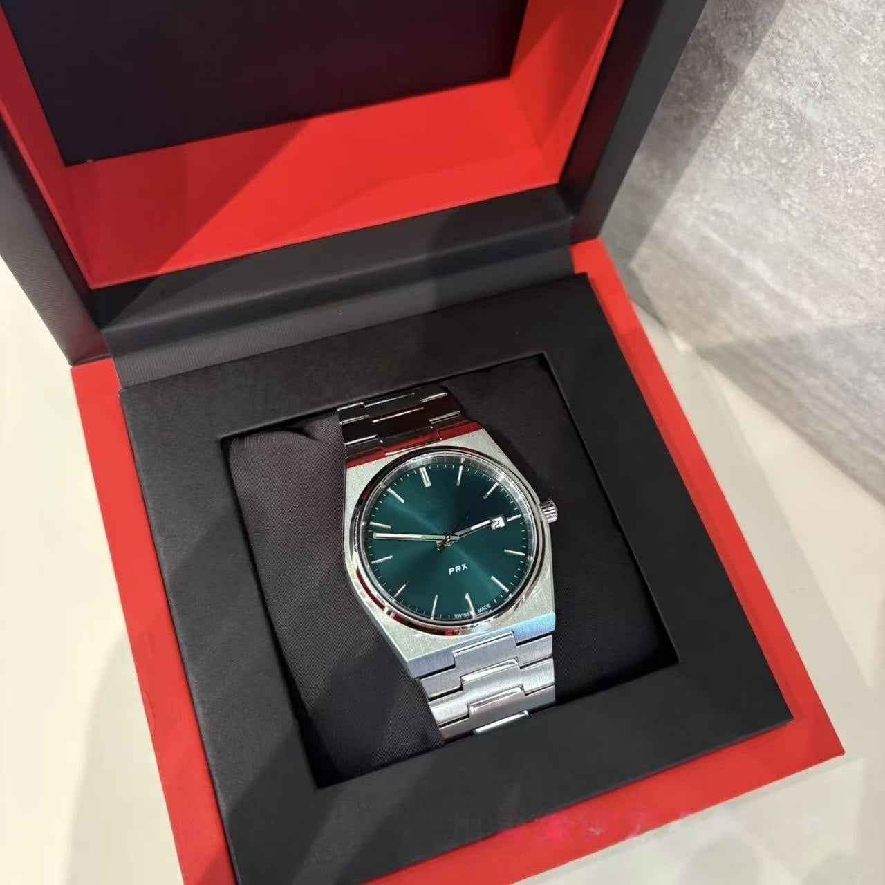 【#A348】Retro Integrated Steel Band Quartz Wrist Watch, Minimal Sun Dial Waterproof Business Watch For Men Women