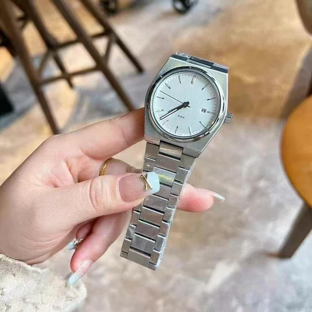 【#A348】Retro Integrated Steel Band Quartz Wrist Watch, Minimal Sun Dial Waterproof Business Watch For Men Women
