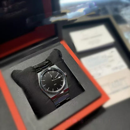 【#A348】Retro Integrated Steel Band Quartz Wrist Watch, Minimal Sun Dial Waterproof Business Watch For Men Women