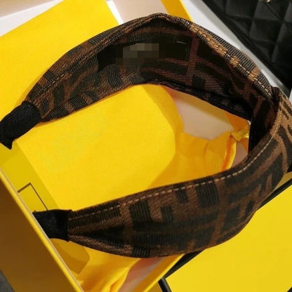 【#A410】Vintage Geometric Jacquard Twist Wide Headband, Luxury Non-slip Hair Band For Daily Washing Face