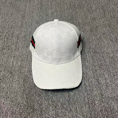 【#A445】Vintage All Over Jacquard Stripe Baseball Cap, Unisex Breathable Adjustable Sun Visor Hat