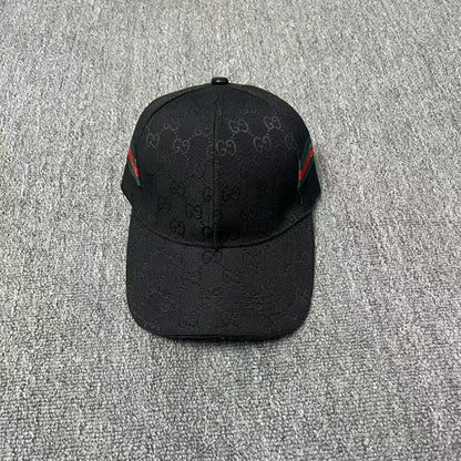 【#A445】Vintage All Over Jacquard Stripe Baseball Cap, Unisex Breathable Adjustable Sun Visor Hat