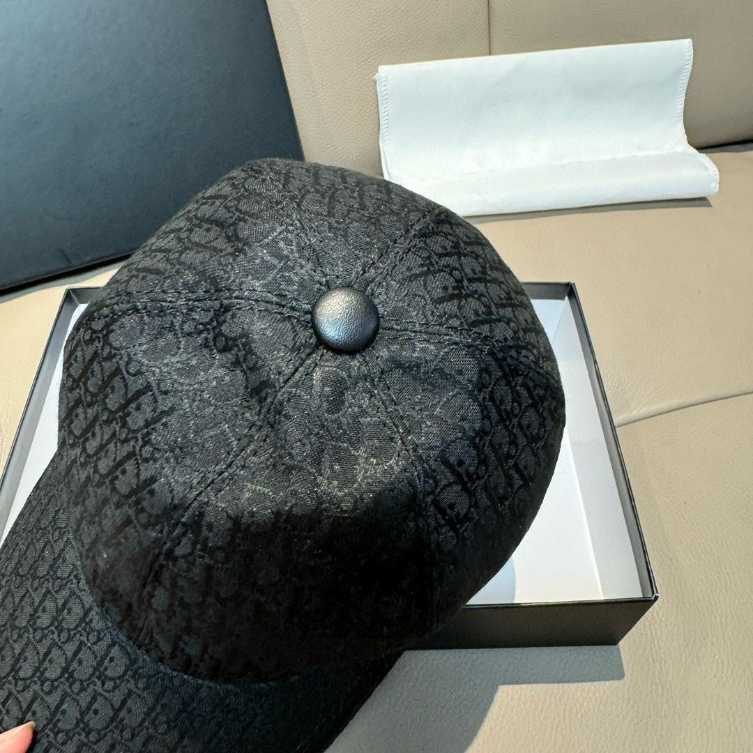 【#A446】Vintage Hidden Jacquard Baseball Cap, Unisex Breathable Adjustable Sun Visor Hat