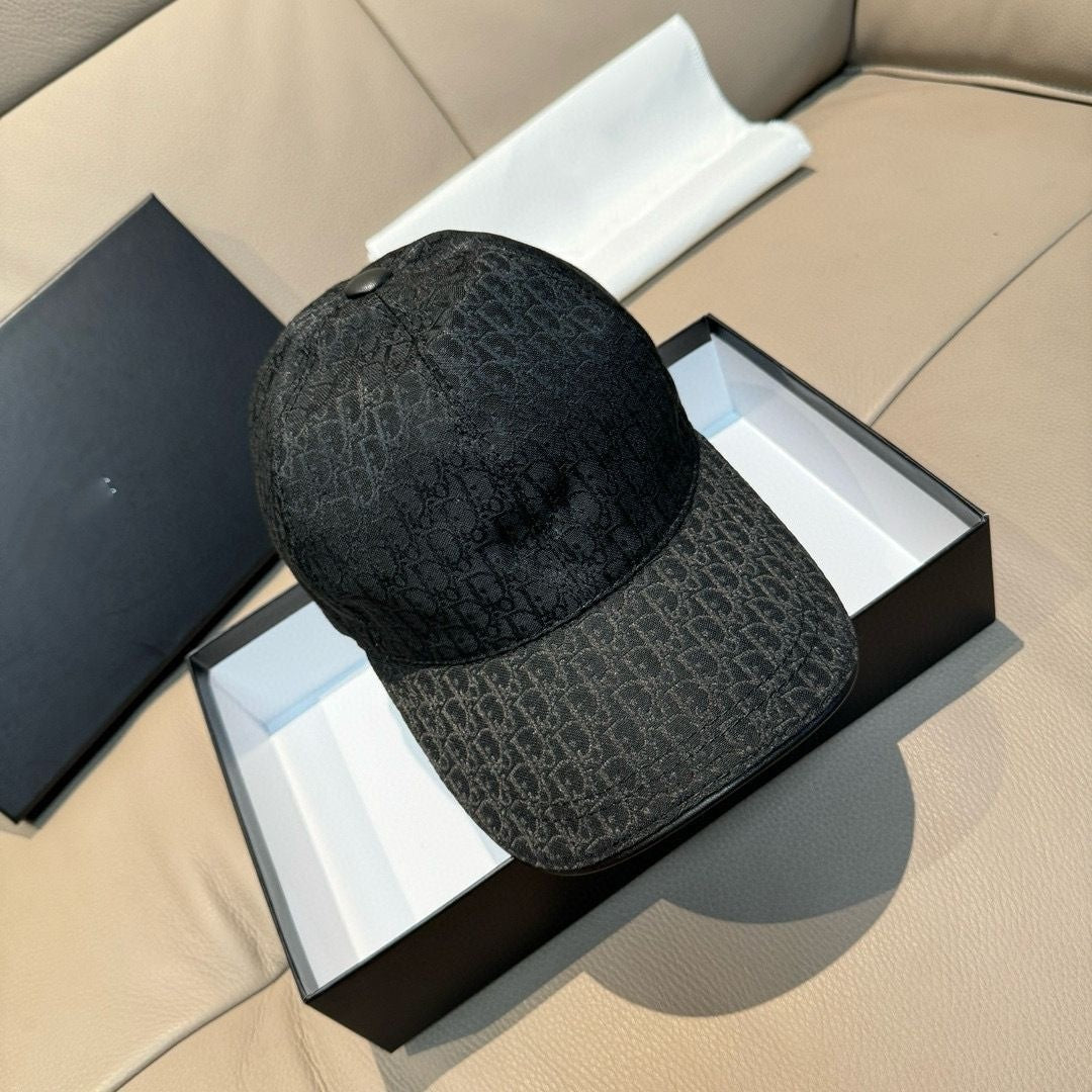 【#A446】Vintage Hidden Jacquard Baseball Cap, Unisex Breathable Adjustable Sun Visor Hat