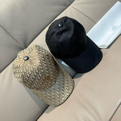 【#A446】Vintage Hidden Jacquard Baseball Cap, Unisex Breathable Adjustable Sun Visor Hat