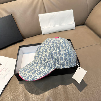 【#A504】Vintage Jacquard Print Baseball Cap, Breathable Sun Hat For Men & Women