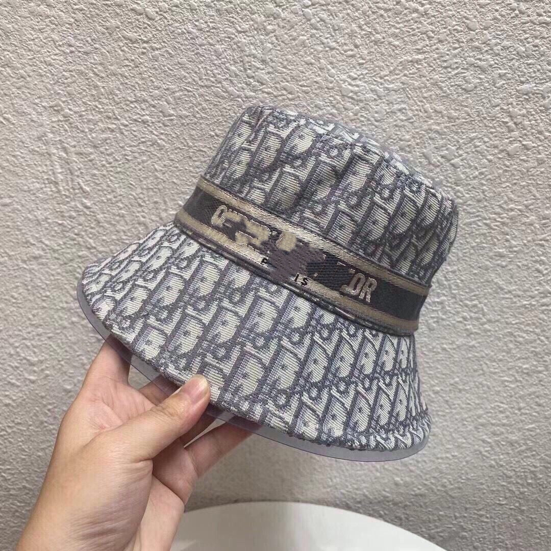 【#A505】Vintage All-Over Jacquard Bucket Hat, Wide Brim Sun Hat For Men Women