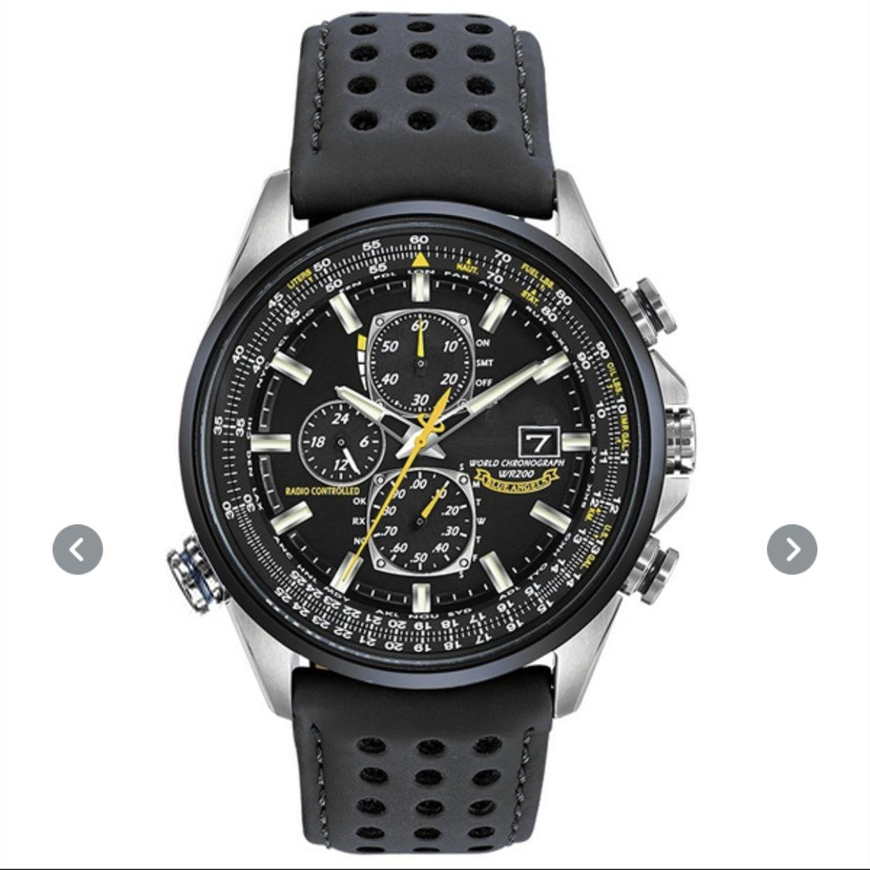 【#A561】Men Large Dial 3 Subdial Racing Chronograph Watch, Tachymeter Bezel Date Luminous Waterproof Wristwatch With Stainless Steel & Breathable Perforated Leather Strap Multi Colors