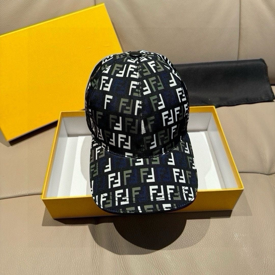 【#A603】Men Women All Over Letter Print Baseball Cap, Breathable Curved Brim Casual Sun Hat