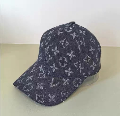 【#A611】Vintage Jacquard Spliced Baseball Cap, Unisex Casual Curved Brim Breathable Sun Hat