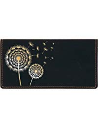 HOTCAROUSELCHECKS Make A Wish Laser Engraved Leatherette Checkbook Cover